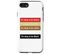 Dad Joke, It's ok to be Latino, Native, Asian Coque pour iPhone SE (2020) / 7/8