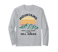 Dad Joke Word Pun Mountains aren't Funny They're Hill Areas Manche Longue