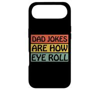 Dad Jokes are How Eye Roll Shirt Funny Men Fathers Day Coque pour iPhone Air