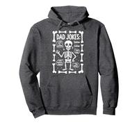 Dad Jokes : Skeleton Edition J'Ai trouvé cet humérus Funny Bones Sweat à Capuche, Unisexe pour Adultes, Chiné Foncé, L