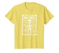 Dad Jokes : Skeleton Edition J'Ai trouvé cet humérus Funny Bones T-Shirt, Enfant, Citron, 4 Ans