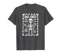 Dad Jokes : Skeleton Edition J'Ai trouvé cet humérus Funny Bones T-Shirt, Homme, Chiné Foncé, L