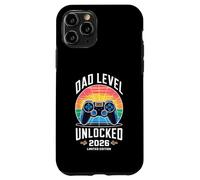 Dad Level Unlocked 2026 Funny Gamer New Dad Annonce Coque pour iPhone 11 Pro