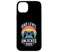 Dad Level Unlocked 2026 Funny Gamer New Dad Annonce Coque pour iPhone 14 Plus