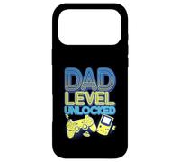 Dad Level Unlocked Funny Gamer New Dad Jeu vidéo Homme Coque pour iPhone 17 Pro Max