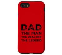 Dad Man Realtor Legend Père Agent Immobilier Papas Courtier Coque pour iPhone SE (2020) / 7/8