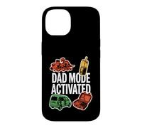 Dad Mode Activated Funny Fatherhood Minivan Parent Graphic Coque pour iPhone 14