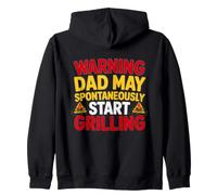 Dad My Spontaneously Start Grilling Sweat à Capuche