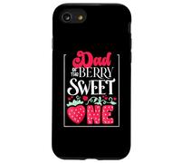 Dad of The Berry Sweet One Strawberry 1st Birthday Coque pour iPhone SE (2020) / 7/8