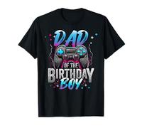 Dad of The Birthday Boy Jeu vidéo d'anniversaire Assorti T-Shirt
