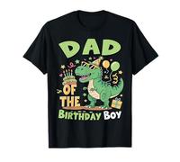 Dad of The Birthday Boy T Rex Dinosaure Fête de Famille pour Homme T-Shirt