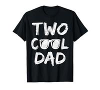 Dad of the Birthday Boy Two Cool 2nd Bday Family Matching T-Shirt