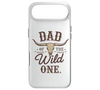 Dad of The Wild One Cowboy Western Rodéo Party Assorti Coque pour iPhone Air