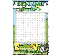 DAD Search Puzzle Book: Word Searches with Easy to Read Print about Dads, Best DAD, fix it dad and More | 6x9 inches, 110 pages, 50+ Puzzles... Gift for Vacation, Holidays, and Free Time