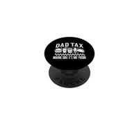 Dad Tax Making Sure It's Not Poison Dad Blague Fast Food Humour PopSockets PopGrip Adhésif