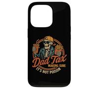 Dad Tax Making Sure It's Not Poison Funny Fathers Day Coque pour iPhone 13 Pro