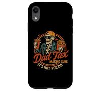Dad Tax Making Sure It's Not Poison Funny Fathers Day Coque pour iPhone XR