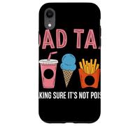 Dad Tax Making Sure It's Not Poison Humour Père Blague Coque pour iPhone XR