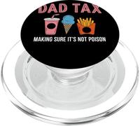 Dad Tax Making Sure It's Not Poison Humour Père Blague PopSockets PopGrip pour MagSafe
