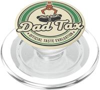 Dad Tax Official Goût Evaluation Funny Fatherhood PopSockets PopGrip pour MagSafe