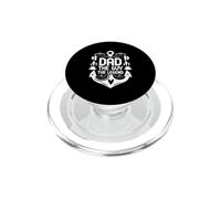 Dad The Guy The Legend Unique Family Emblem PopSockets PopGrip pour MagSafe