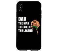 Dad The Man, Myth, Legend - Father's Day Funny Graphic Coque pour iPhone XS Max