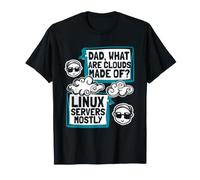 Dad What are Clouds Made of Developer Coder Programmateur T-Shirt