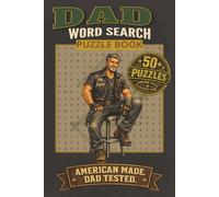 Dad Word Search Puzzle Book: 50+ Easy to Read Word Search Puzzles for Men, Dads & Fathers | 825 Hidden Words | Relaxing Brain Games | Fun Gift for Dad | Father’s Day | Leisure