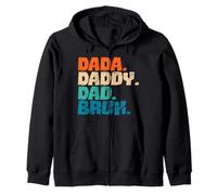 Dada Daddy Dad Bruh Fathers Day Men Dad Funny Gifts Sweat à Capuche