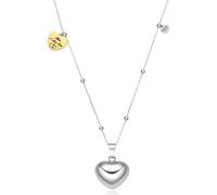 Dada Gioielli - Collier Maman Pendentif Bi-Langue Amour Appel Anges Chaîne Rosaire 90+10 cm