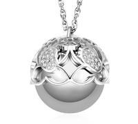 Dada Gioielli - Protection et amour pour les futures mamans - Collier bola de grossesse appelant les anges - Pendentif scintillant - Cadeaux pour femmes enceintes