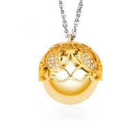 Dada Gioielli - Protection et amour pour les futures mamans - Collier bola de grossesse appelant les anges - Pendentif scintillant - Cadeaux pour femmes enceintes