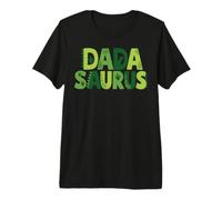 Dada Saurus Dad Dinosaur Three Rex Birthday Boy Girl Graphic T-Shirt Haut de Gamme