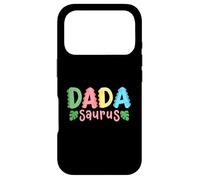 Dada Saurus Kids Dinosaure Fête d'anniversaire Assortie Coque pour iPhone 17 Pro
