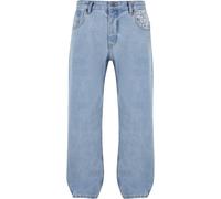 Dada Supreme Jean 'Minimalist' bleu denim / blanc, Taille 36