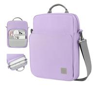 Dadanism 13 Pouces Housse Sac avec Bandoulière de Tablette pour iPad Pro 13" M4, iPad Air 13" M3 M2, iPad Pro 12,9", Galaxy Tab S10+ Plus/S9 FE+/S9+ Plus 12,4", reMarkable Paper Pro 11,8", Gris Violet