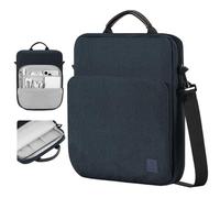 Dadanism 13 Pouces Housse Sac avec Bandoulière de Tablette pour iPad Pro 13" M4, iPad Air 13" M3 M2, iPad Pro 12,9", Galaxy Tab S10+ Plus/S9 FE+/S9+ Plus 12,4", reMarkable Paper Pro 11,8", Indigo