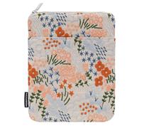 Dadanism 6-7 Pouces Étui Housse Sac Brodée pour 7" Nouveau Kindle Paperwhite et Kindle Colorsoft Signature Edition, 6" Kindle 11e Génération, Kindle Oasis/Tolino eReader, Floral Beige