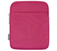 Dadanism 6-7 Pouces Housse Protectrice Pochette Nylon pour 7" Kindle Paperwhite et Kindle Colorsoft Signature Edition, 6" Kindle 11e Gén, Sac de Transport pour Kindle Oasis E-Reader, Framboise
