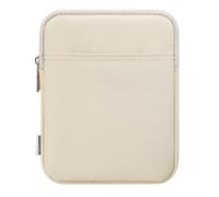 Dadanism 6-7 Pouces Housse Protectrice Pochette Nylon pour 7" Nouveau Kindle Paperwhite et Kindle Colorsoft Signature Edition, 6" K-indle 11e Gén, Sac de Transport pour K-indle Oasis E-Reader, Beige