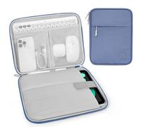 Dadanism 8-9" Housse Pochette Tablette pour iPad Mini 7/6 8,3" 2024/2021, iPad Mini 5/4/3/2/1 7,9", Galaxy Tab A9/Tab A7 Lite 8,7"/Tab A 8,0", Tab M8 (4/3/2) 8", Tab M9 9" 2023, Bleu