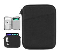 Dadanism 8-9 Pouces Tablette Housse Pochette Compatible avec iPad Mini 7/6 8,3" 2024/2021, iPad Mini 5/4/3/2/1 7,9", Galaxy Tab A7 Lite 8,7"/Tab A 8,0", Tab M8 (4/3/2) 8", Tab M9 9" 2023, Noir