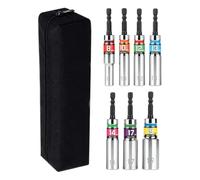 D'Adaptateurs Douilles Pour Perceuse Kit De Rallonges Et De Vissage À | Adaptateur de douille pour perceuse électrique maison garage industrie auto mobilier menuiserie