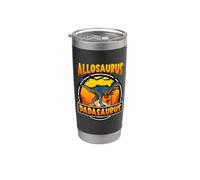 Dadasaurus Allosaurus Dinosaur Dad Dinosaurs Lover Fathers Gobelet isotherme en acier inoxydable double paroi