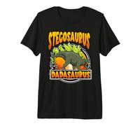 Dadasaurus Stegosaurus Dinosaur Dad Dinosaurs Lover Fathers T-Shirt Haut de Gamme