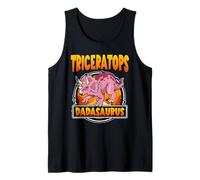 Dadasaurus Triceratops Dinosaur Dad Dinosaurs Lover Fathers Débardeur
