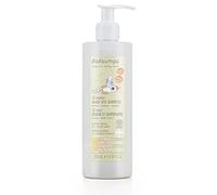 Dadaumpa Shampoo & Gel Douche Bio 2 en 1 Bébé 12+ Mois, 380ml | 97.9% natural origin. A 2 in 1 tear-free formula for gentle hair & body cleansing from 12+ months with an almond scent.
