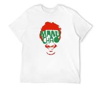 DADAY Manu Chao Tee Mano Negra Latino France Ska Punk Band T-Shirt White M
