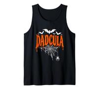 Dadcula Funny Dad Halloween Vampire Spooky Father Costume Débardeur