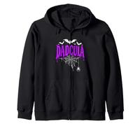 Dadcula Funny Dad Halloween Vampire Spooky Father Costume Sweat à Capuche